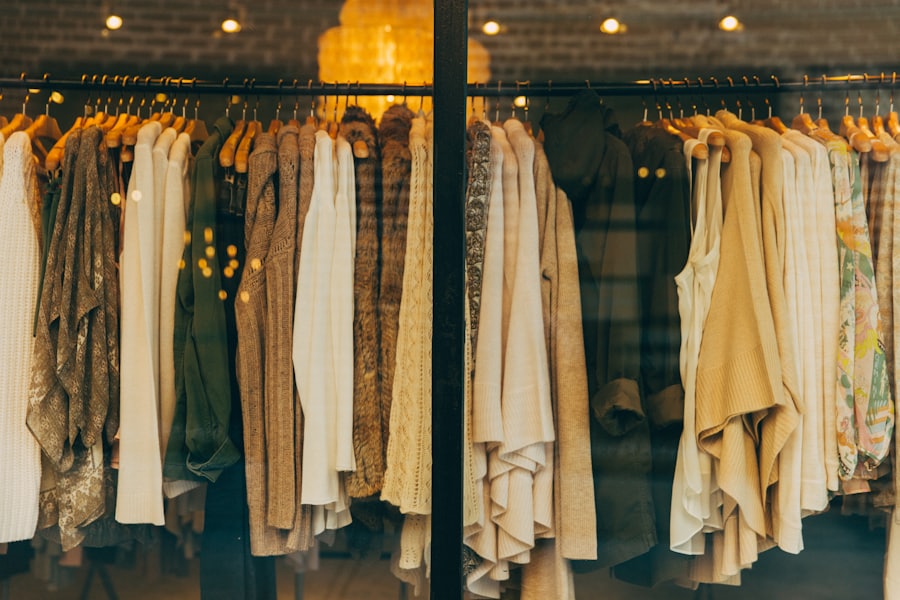 Seller wardrobe photos ready to upload